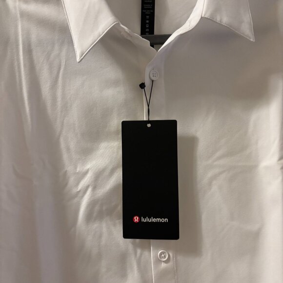 Lululemon New Venture Classic-Fit LS Shirt – White, Large - Picture 3 of 6